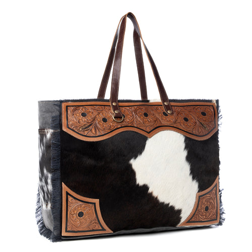 Cartwright Hand-Tooled Bag - Myra USA