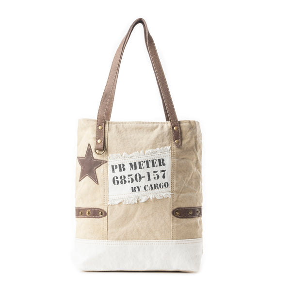 World Travels Patchwork Tote Bag