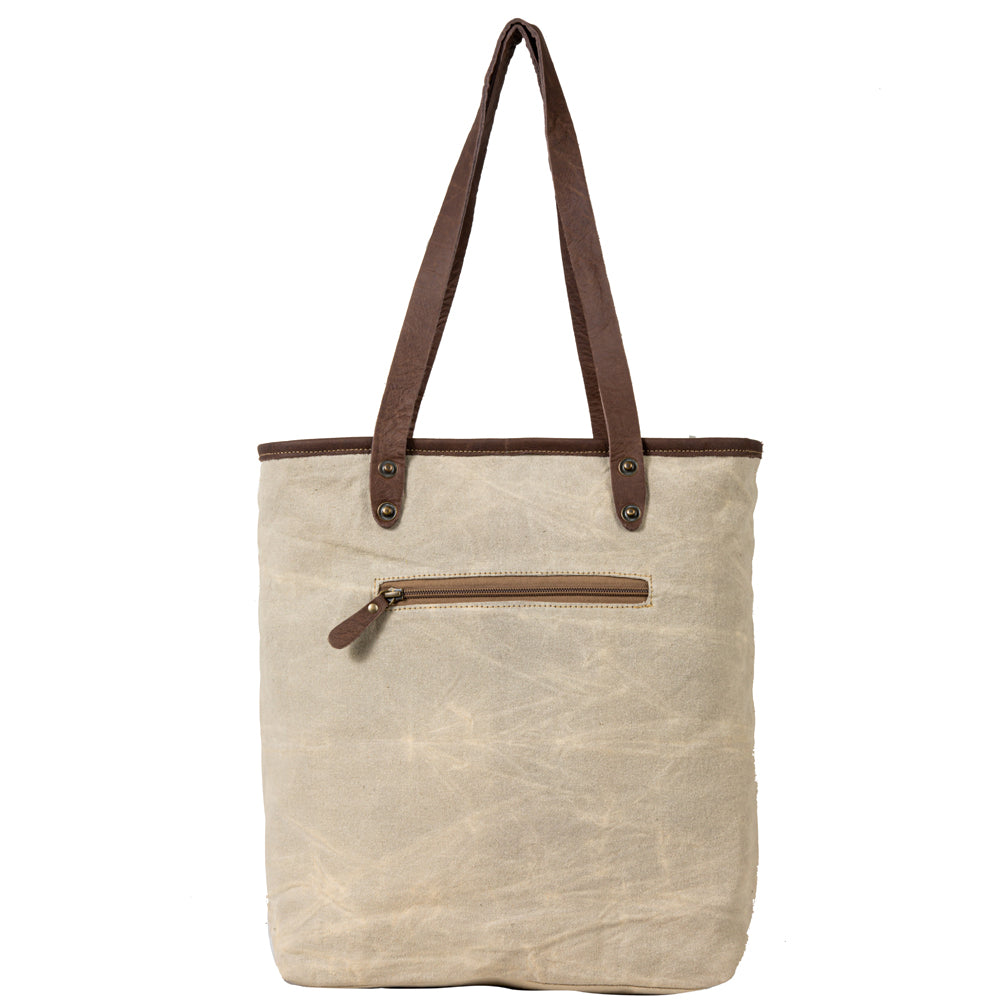 French Countryside Patchwork Tote Bag - Myra USA