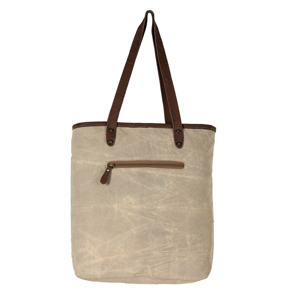 French Countryside Patchwork Tote Bag - Myra USA