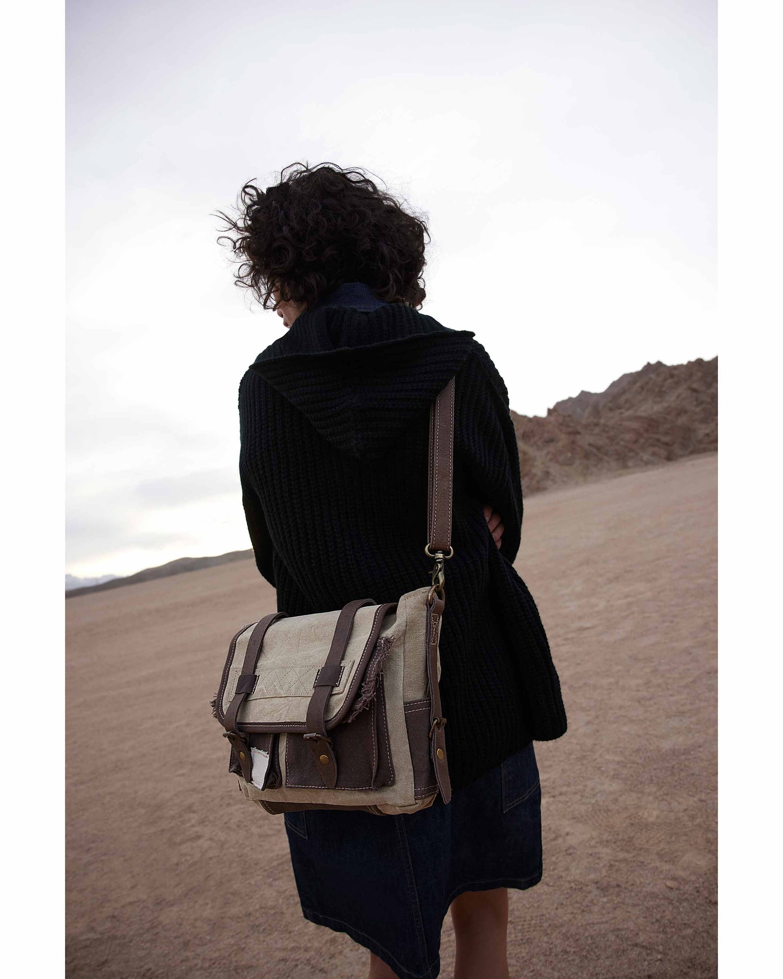 Vintage Patchwork Satchel Messenger Bag – MyraUSA