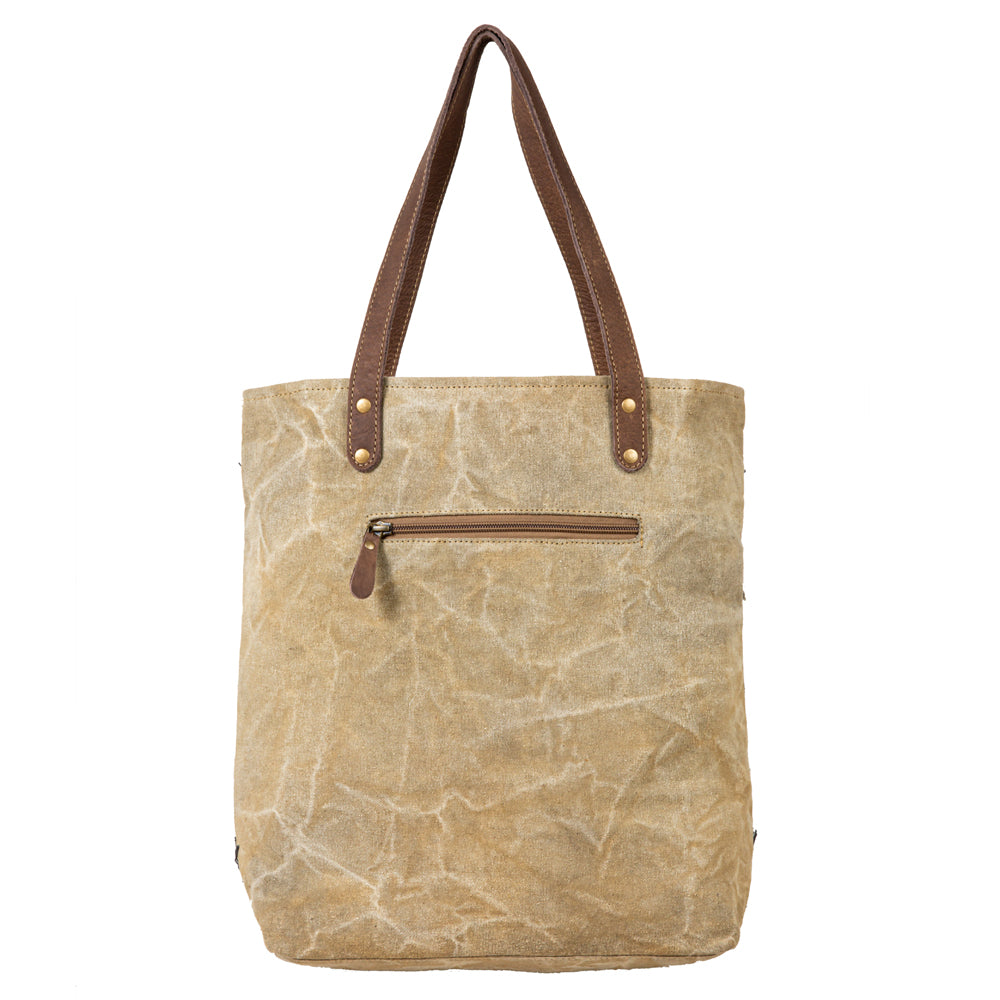 French Countryside Lucky 13 Patchwork Tote Bag - Myra USA