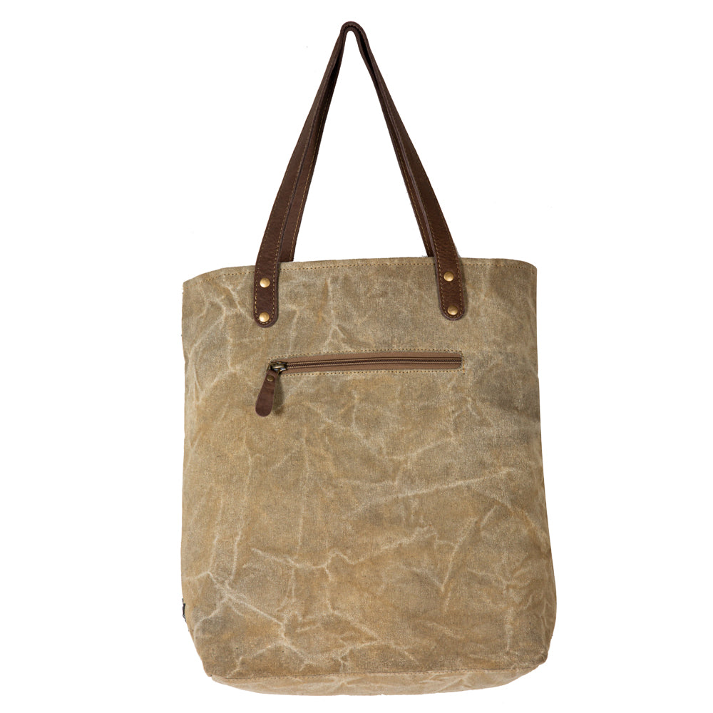 French Countryside Lucky 13 Patchwork Tote Bag - Myra USA
