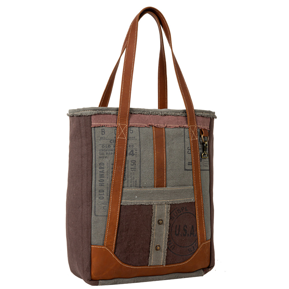 Hamilton Trimmed Tote Bag - Myra USA