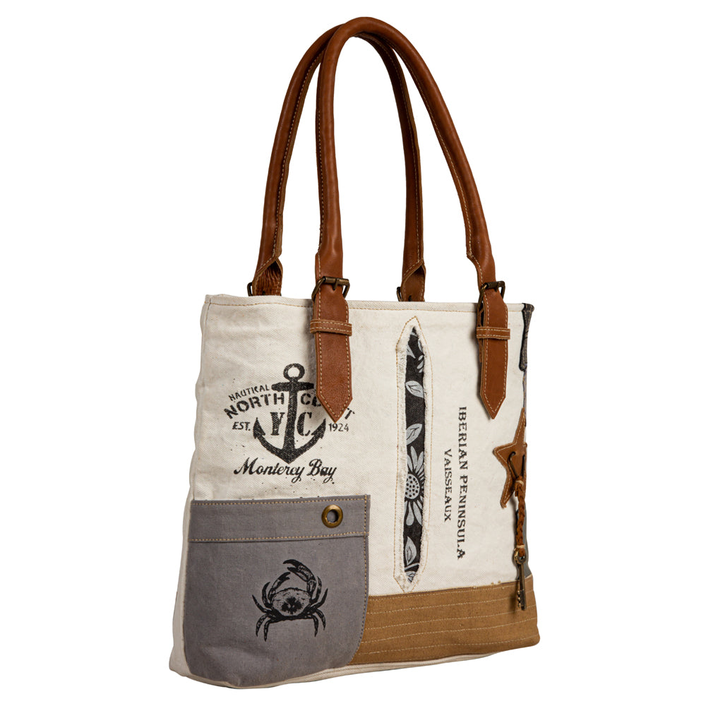 Expedition Patch Hand Tote Bag - Myra USA