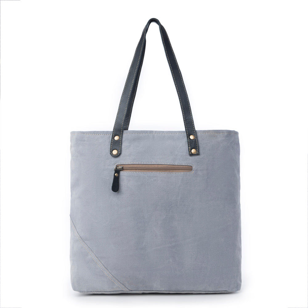 Globetrotter Patch Tote Bag - Myra USA