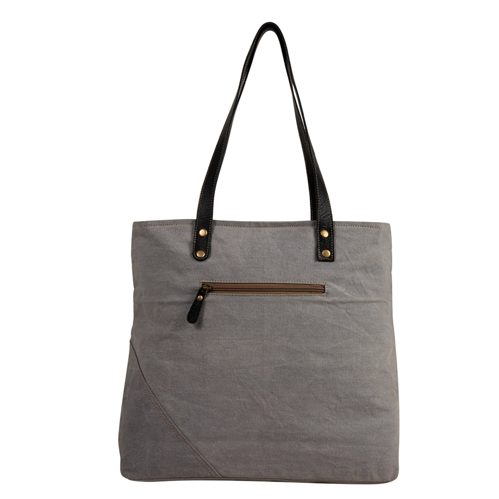 Globetrotter Patch Tote Bag - Myra USA