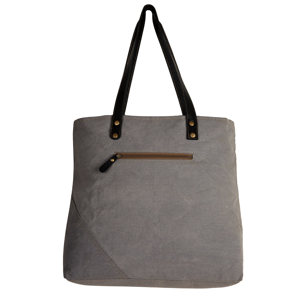 Globetrotter Patch Tote Bag - Myra USA