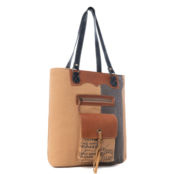 Montrielle Vintage Series Compartment Tote Bag - Myra USA