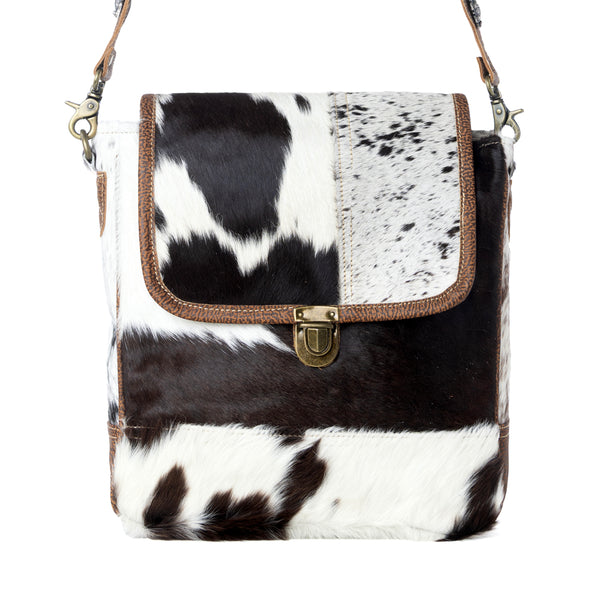 Adobe Sands Leather Hairon Bag