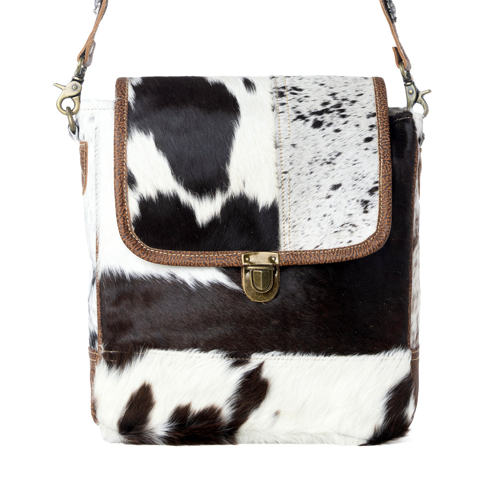 Adobe Sands Leather Hairon Bag - Myra USA