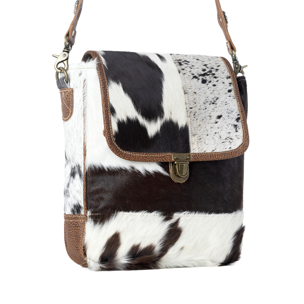 Adobe Sands Leather Hairon Bag - Myra USA