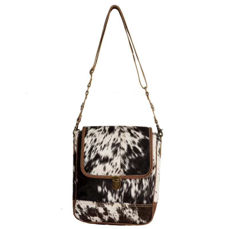 Adobe Sands Leather Hairon Bag