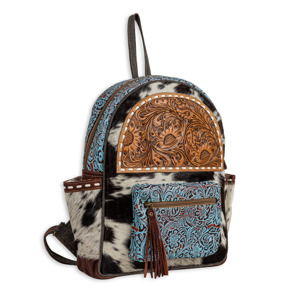 Chisum Draw Hand-Tooled Bag - Myra USA