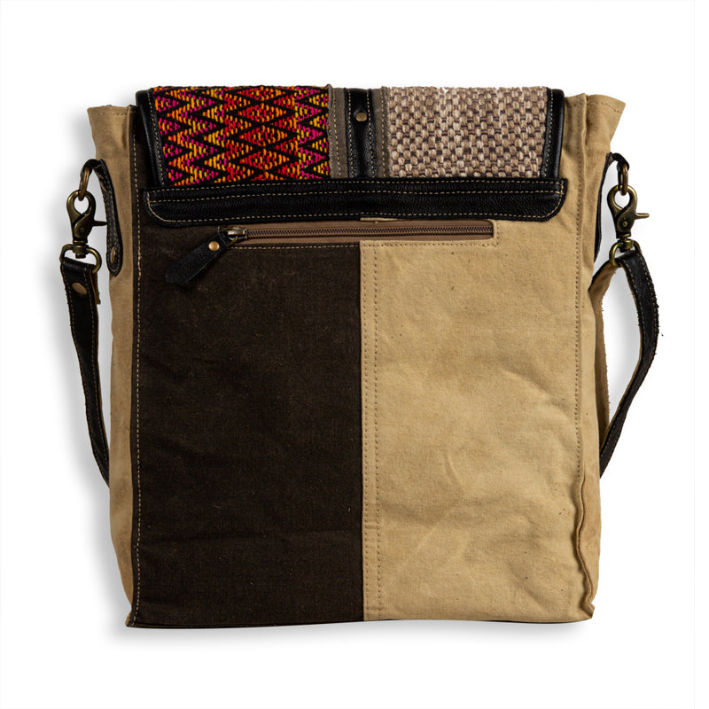 Sundown River Vintage Messenger Bag