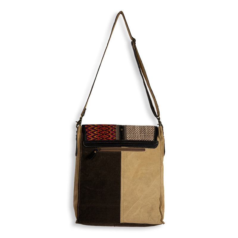 Sundown River Vintage Messenger Bag