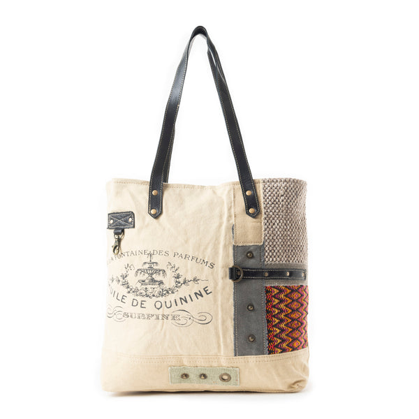 Sundown River Vintage Tote Bag