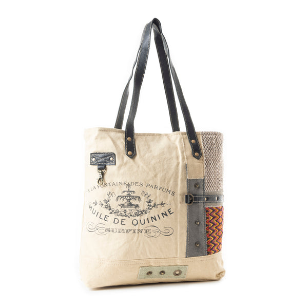 Sundown River Vintage Tote Bag