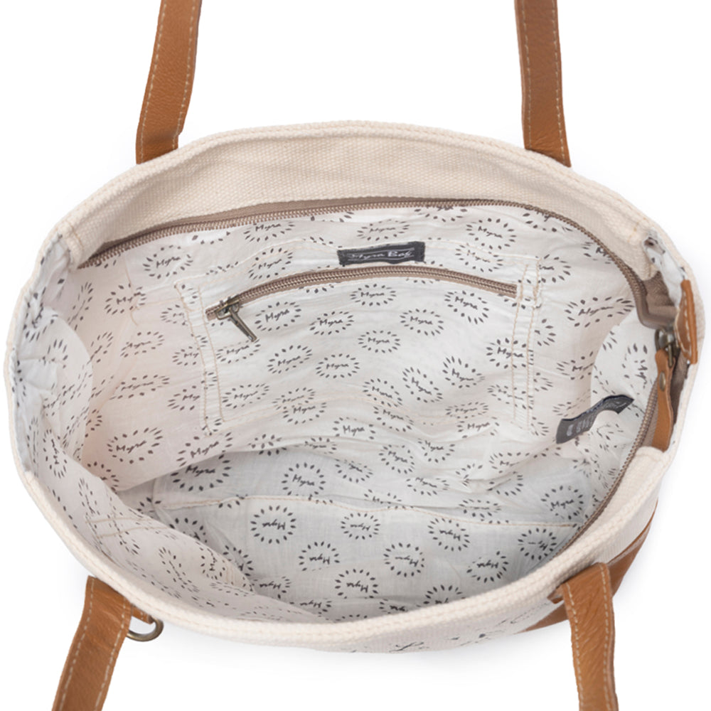 Farine Canvas Tote Bag - Myra USA