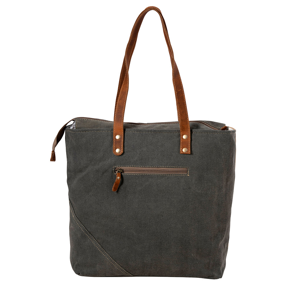 USA Canvas Patch Tote Bag - Myra USA