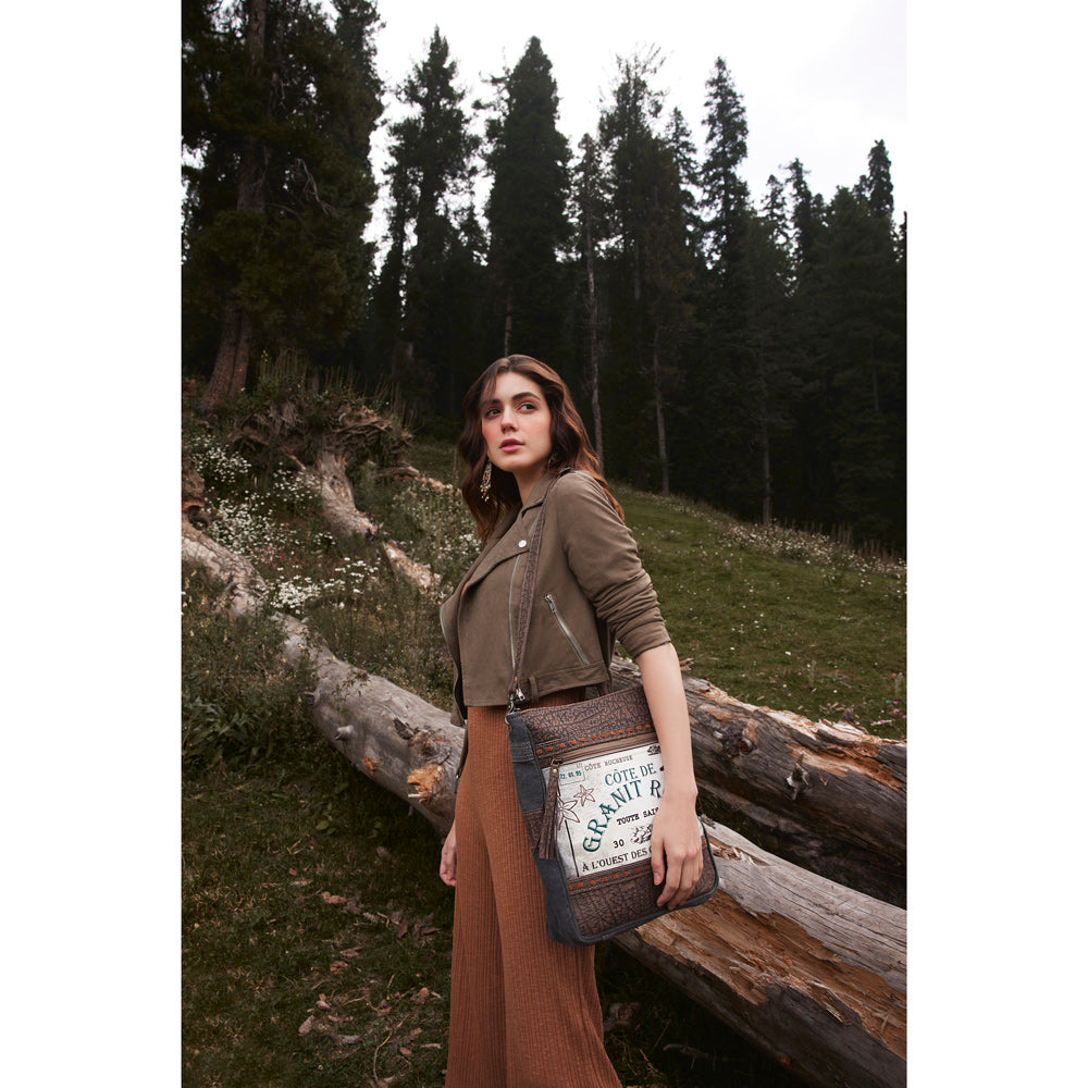 Granit Rose Shoulder Bag - Myra USA