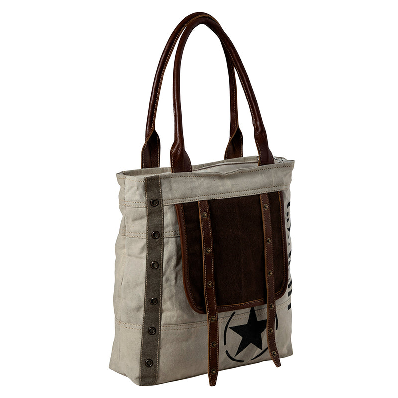 Army Motif Tote Bag