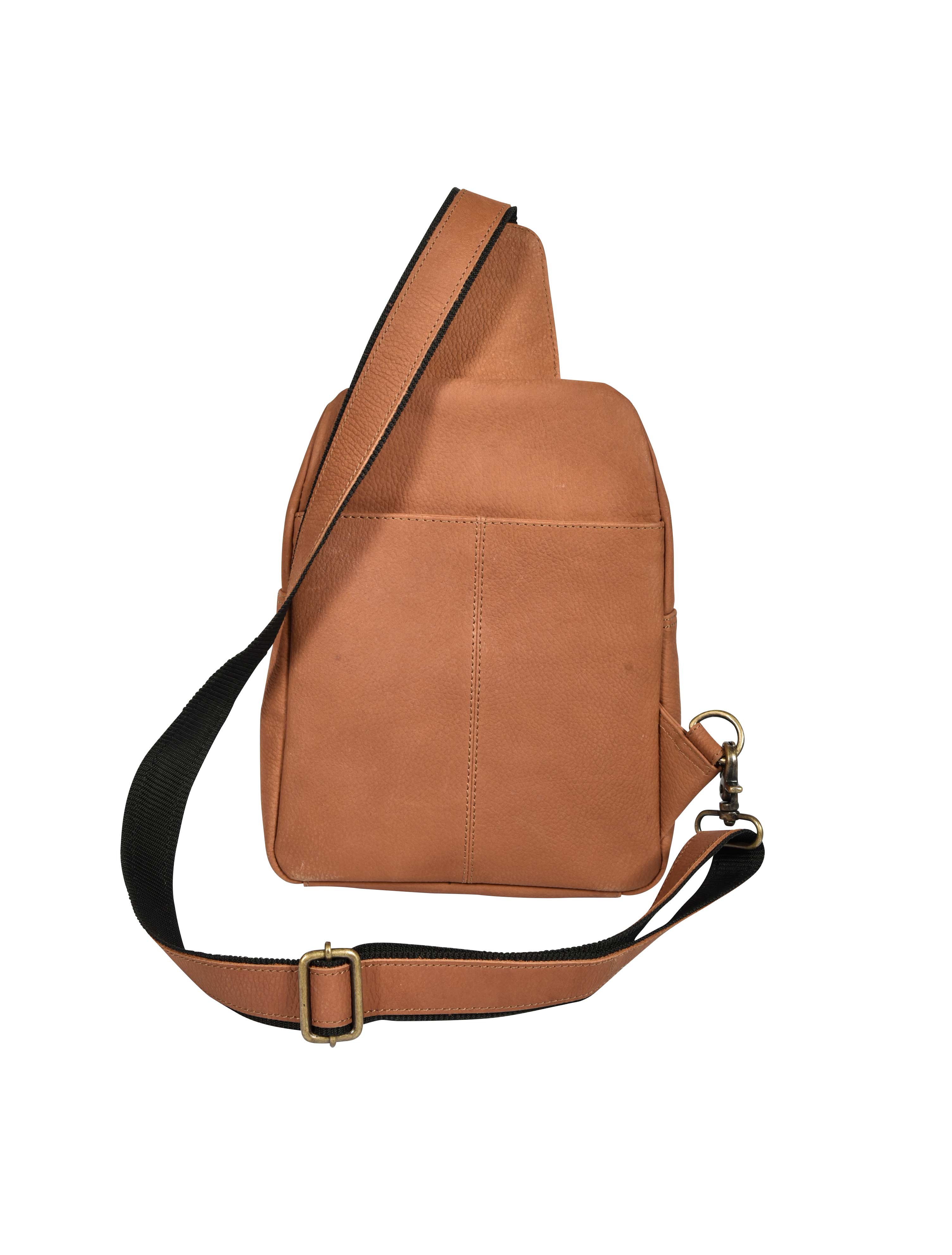 Mountain Bend Hair-On Hide Bucket Sling Bag - Myra USA