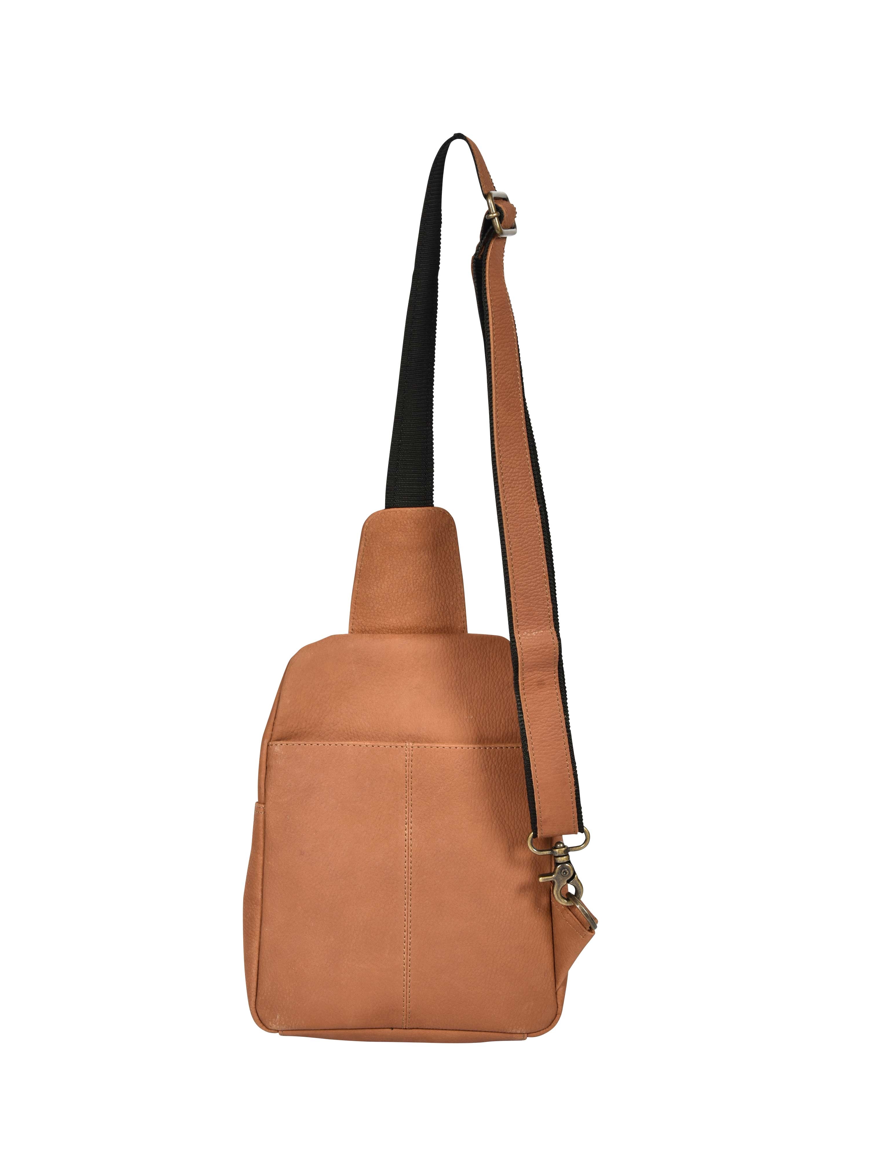 Mountain Bend Hair-On Hide Bucket Sling Bag - Myra USA
