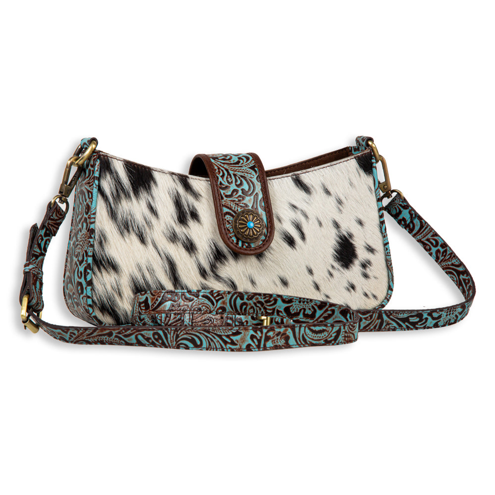 Marta Plains Hair-On Hide Leather Hairon Bag - Myra USA