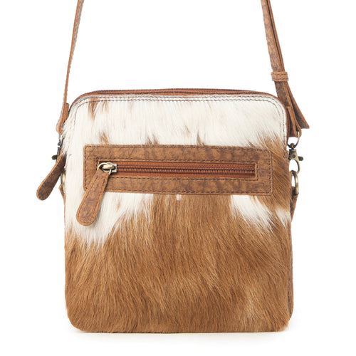 Swift Rider Leather Hairon Bag - Myra USA