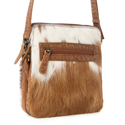 Swift Rider Leather Hairon Bag - Myra USA