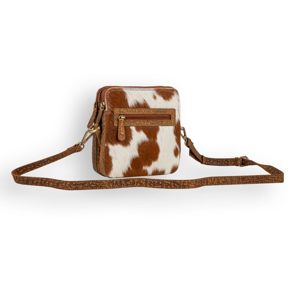 Swift Rider Leather Hairon Bag - Myra USA