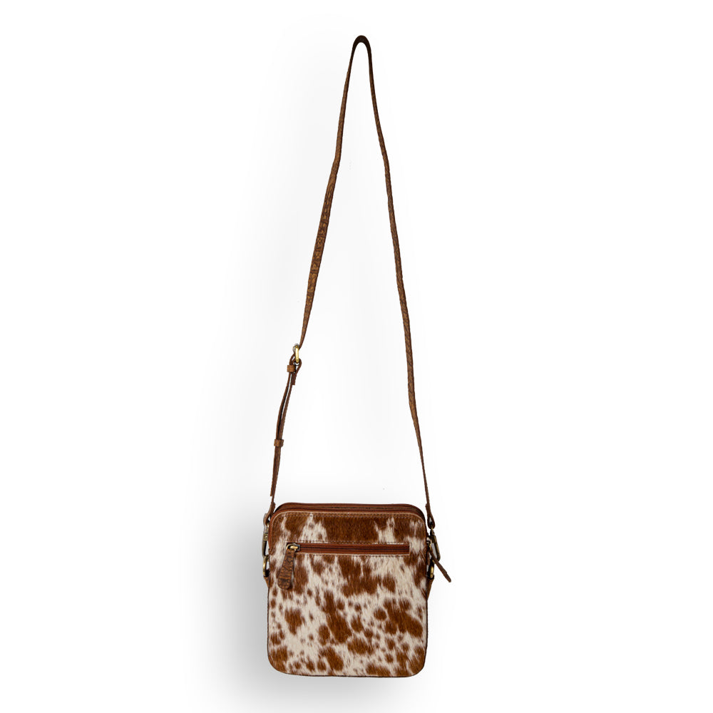 Swift Rider Leather Hairon Bag - Myra USA