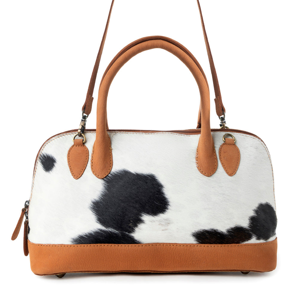 Westward Hair-on Hide Leather Hairon Bag - Myra USA