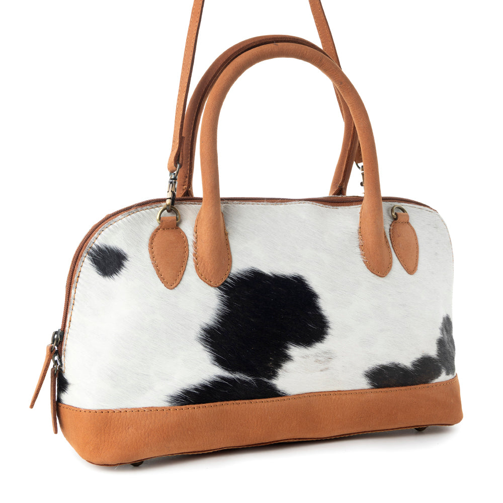 Westward Hair-on Hide Leather Hairon Bag - Myra USA