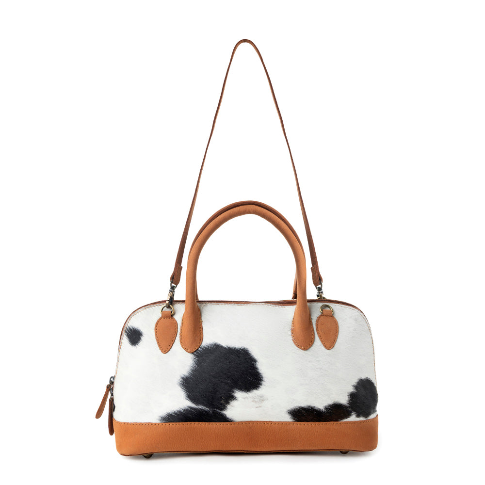 Westward Hair-on Hide Leather Hairon Bag - Myra USA