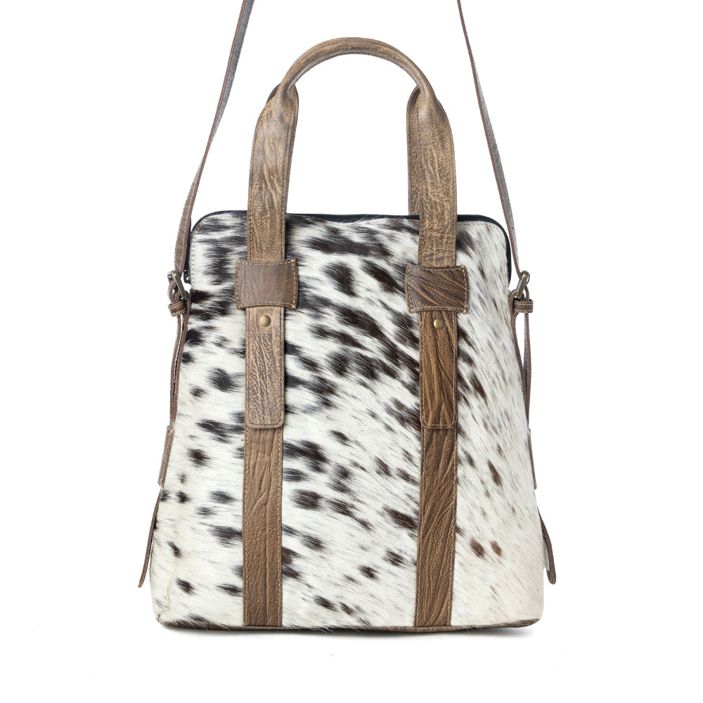 Crawford Pass Leather Hairon Bag - Myra USA