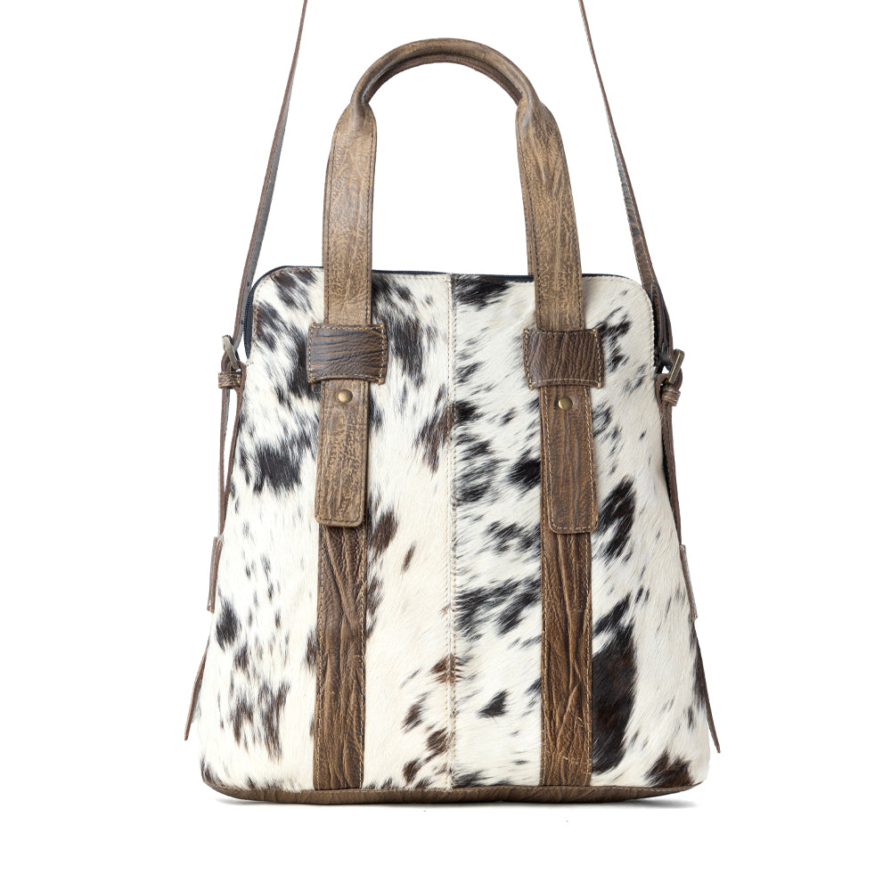 Crawford Pass Leather Hairon Bag - Myra USA