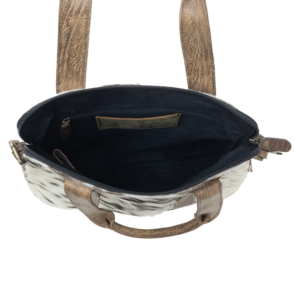 Crawford Pass Leather Hairon Bag - Myra USA