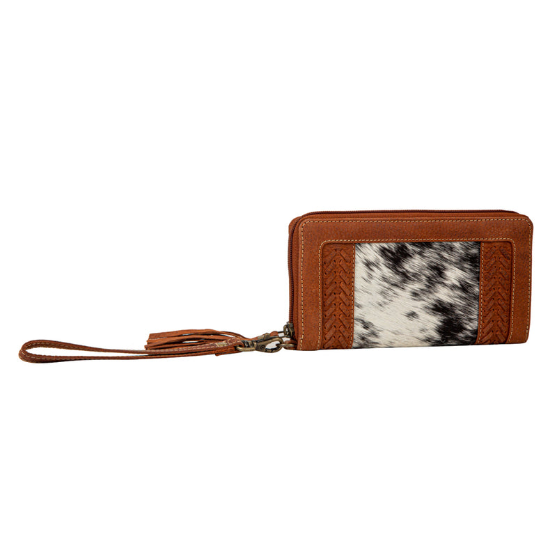 Westward Hair-On Hide Accent Wallet