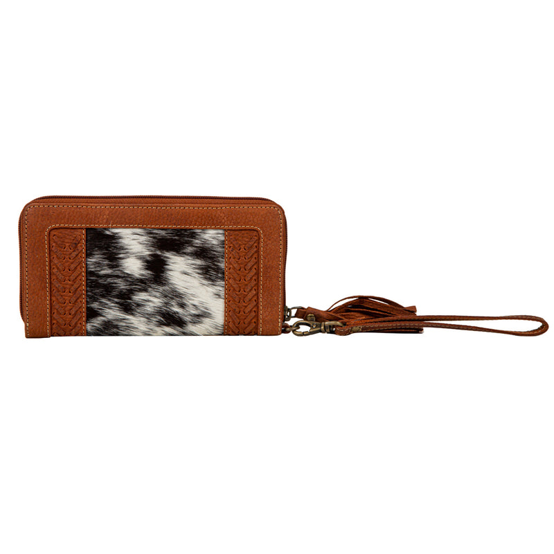 Westward Hair-On Hide Accent Wallet