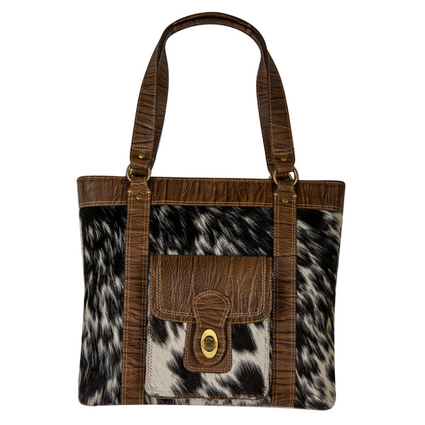Crawford Canyon Leather & Hairon Bag - Myra USA