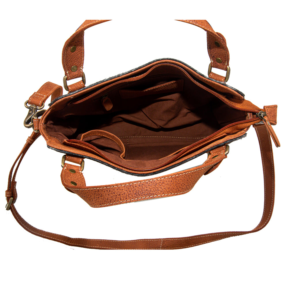 Samson Trails Hairon Leather Bag - Myra USA