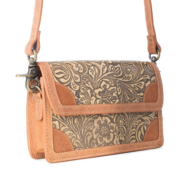 Classic Country Leather Hairon Bag - Myra USA