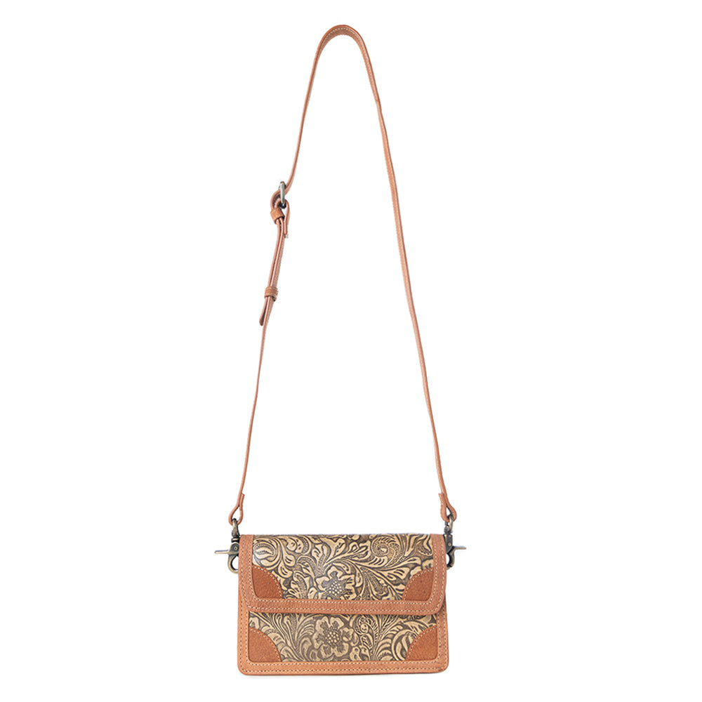 Classic Country Leather Hairon Bag - Myra USA