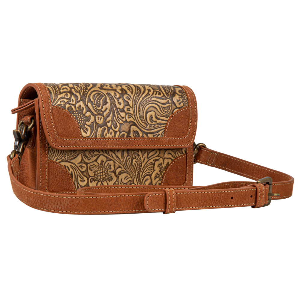 Classic Country Leather Hairon Bag - Myra USA