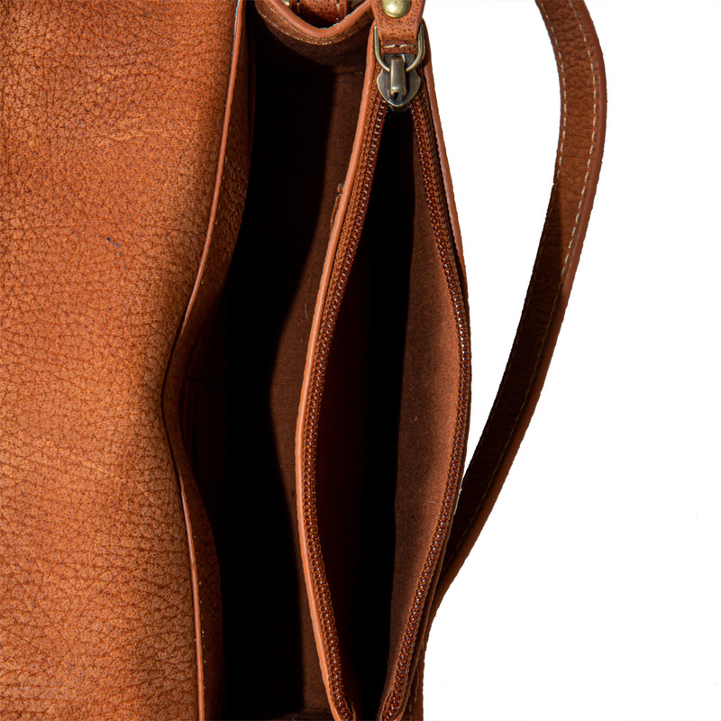 Classic Country Leather Hairon Bag