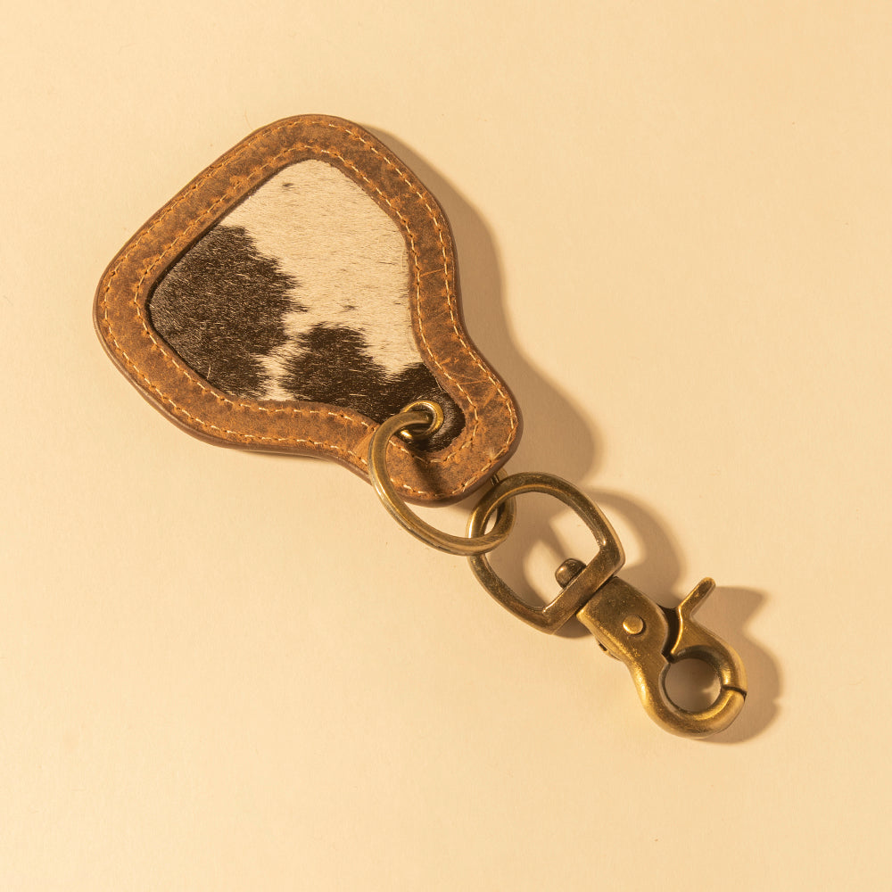 Pony Brook Key Fob In Black & White