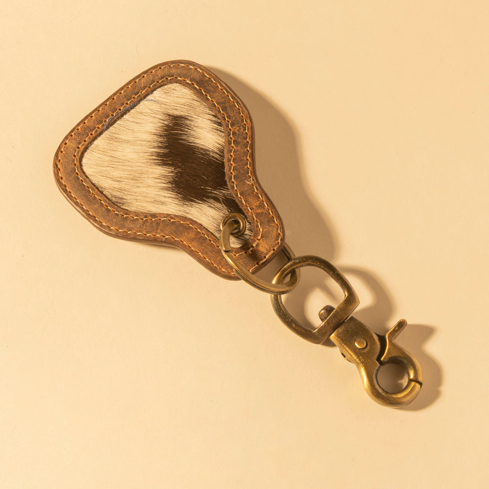 Pony Brook Key Fob In Black & White