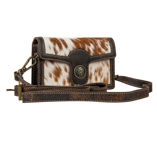 Katy Elaine Leather Hairon Bag - Myra USA